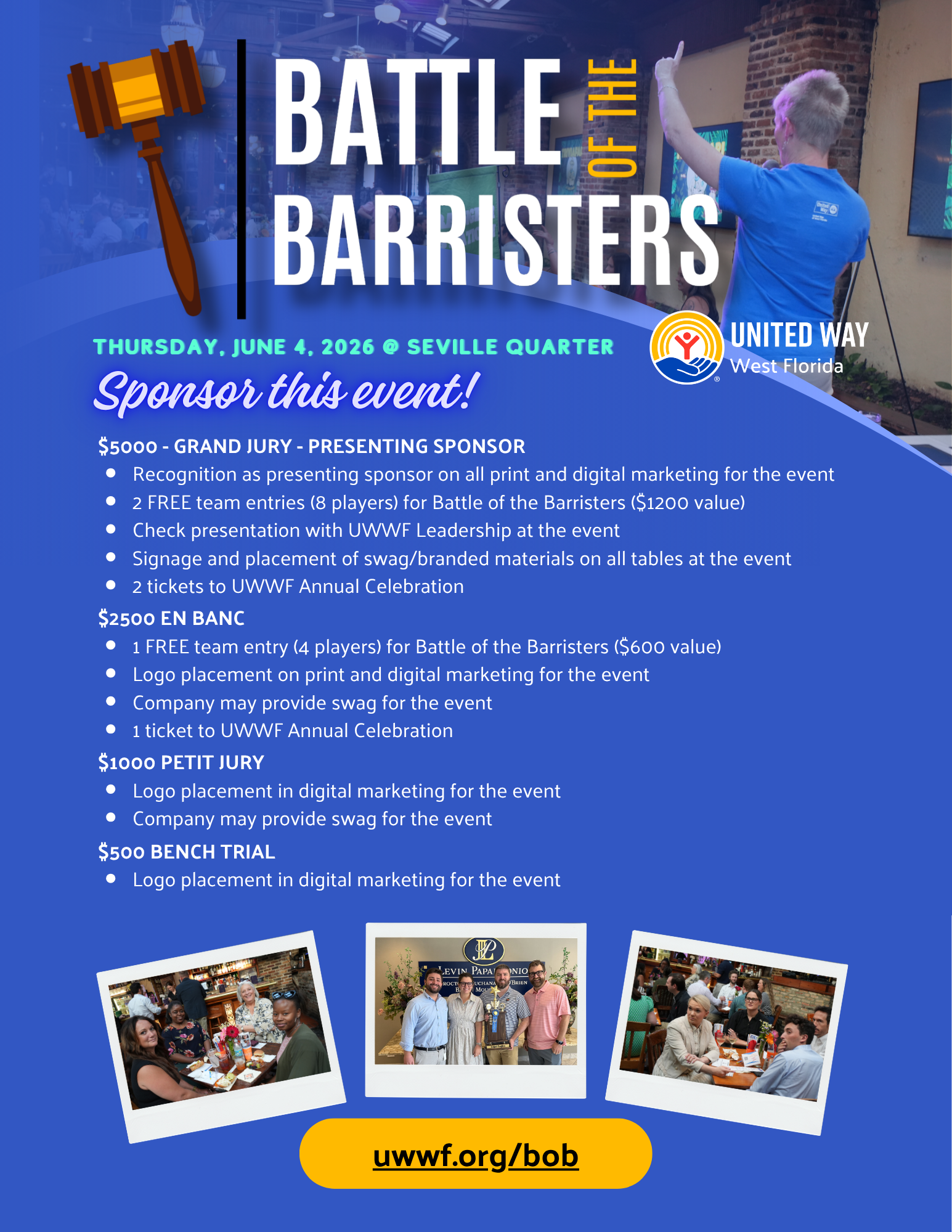 BOB 2026 Sponsorship Guide