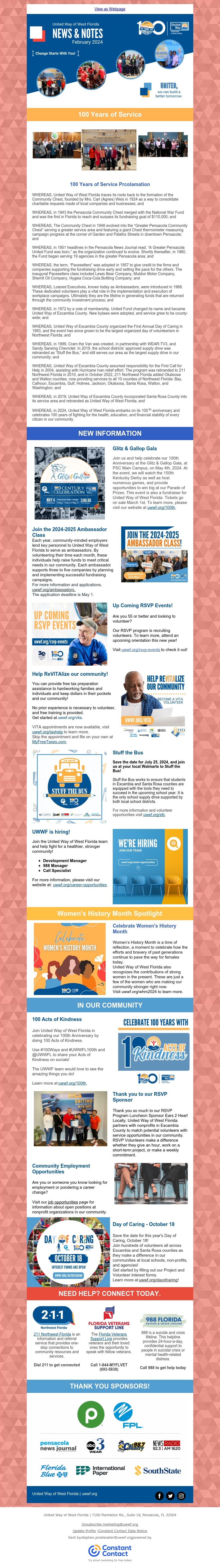 February 2024 Newsletter