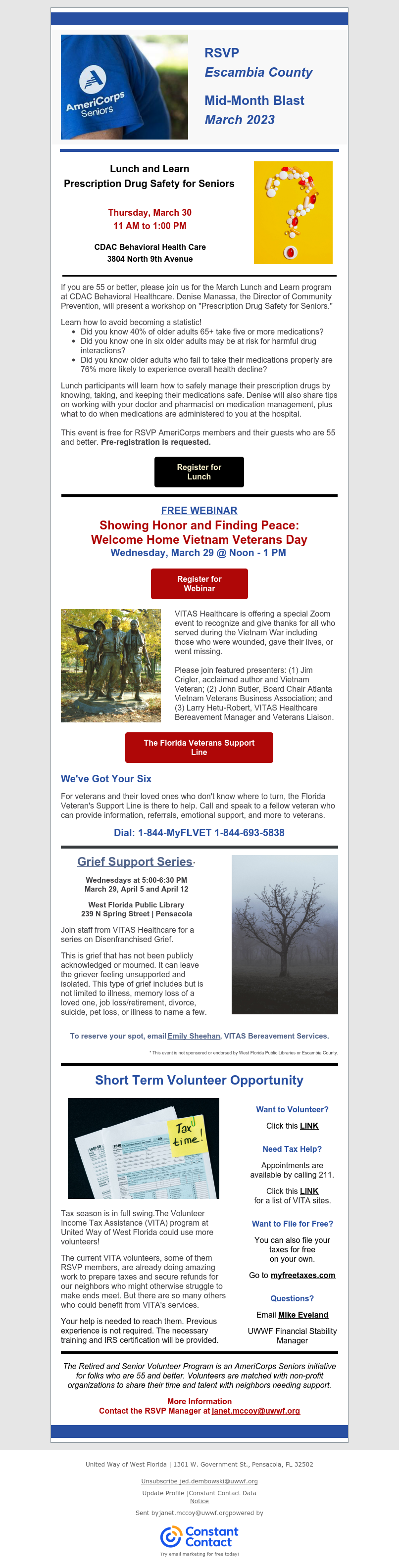 Mid March 2023 Newsletter