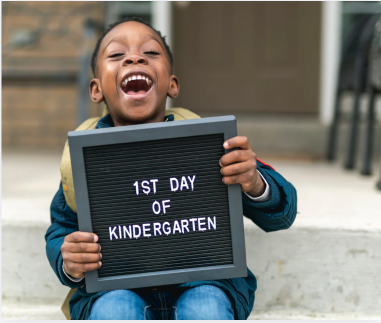 child ready for kindergarten 