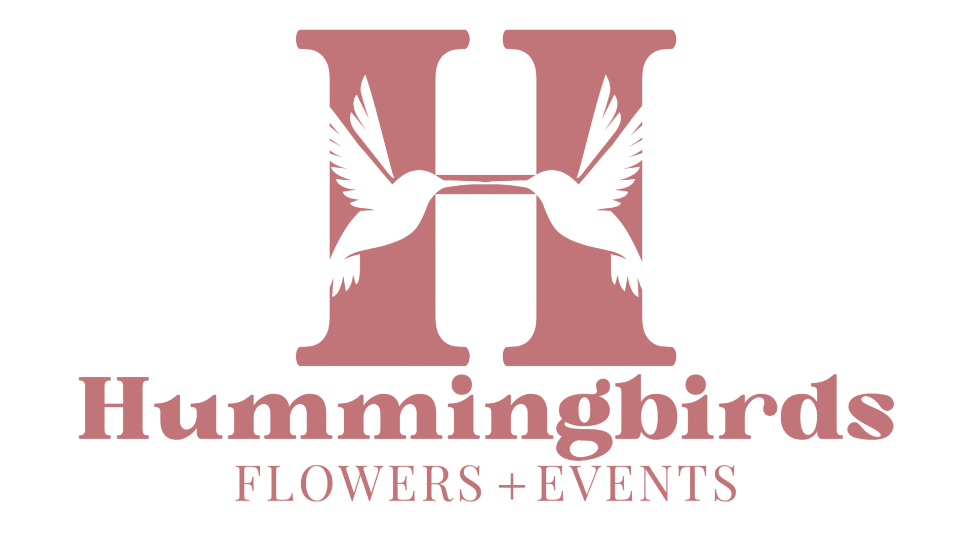 hummingbirds flowers and events logo
