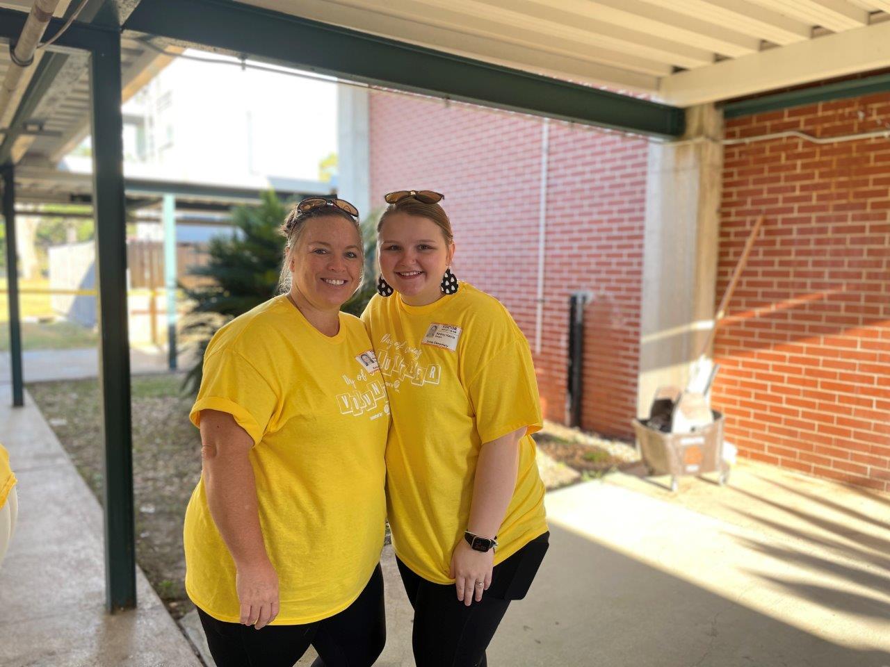 Volunteers at Ensley Elementary