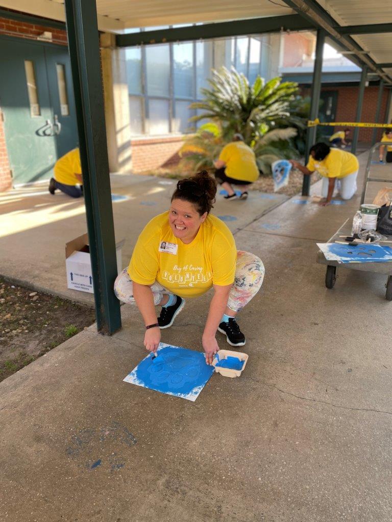 Volunteers at Ensley Elementary