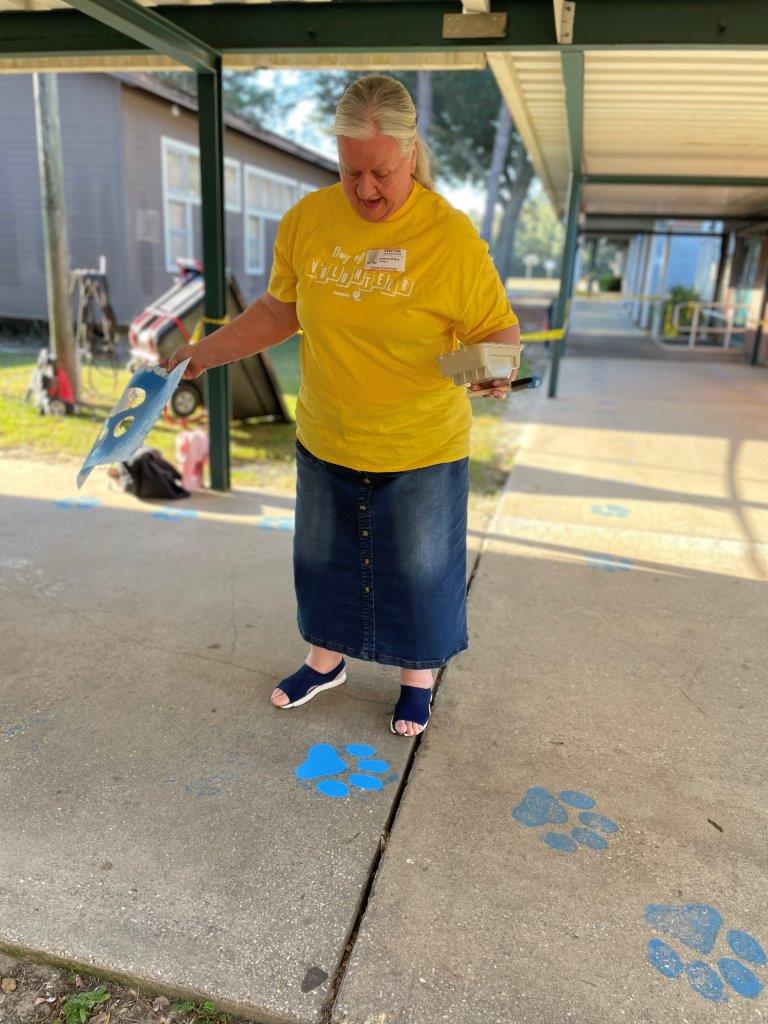 Volunteers at Ensley Elementary