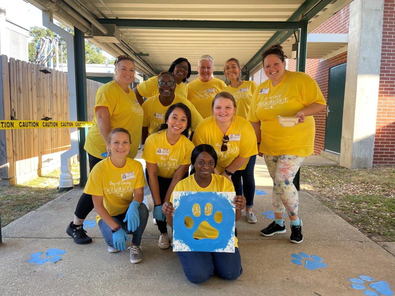 Volunteers at Ensley Elementary