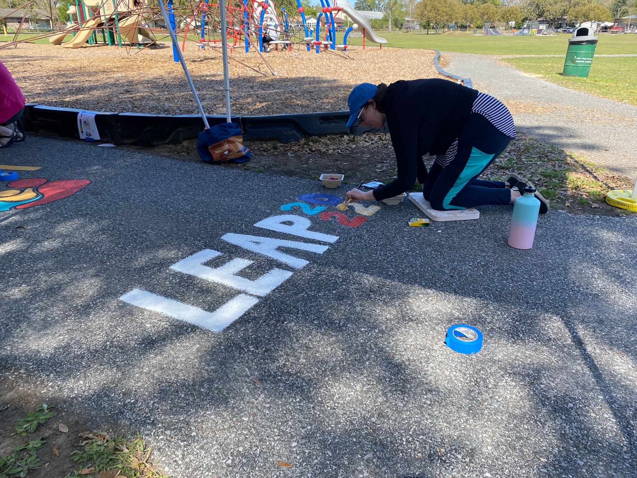 Christine Deckert adds the LeaP Class 2022 logo to Chimes Way-min.jpg