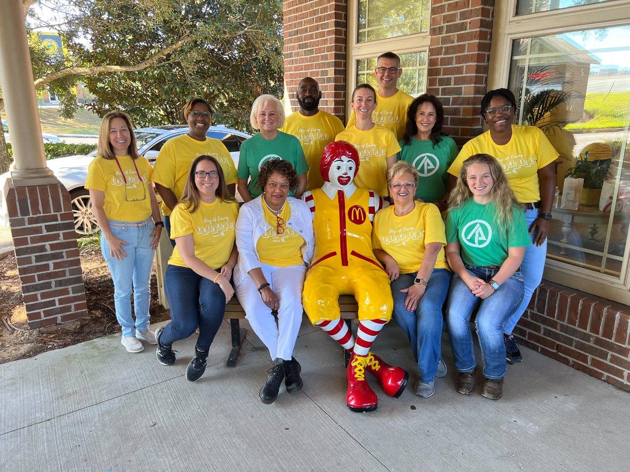 Volunteers at Ronald McDonald House