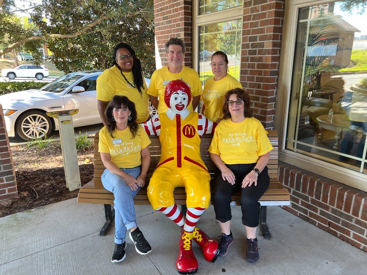 Volunteers at Ronald McDonald House