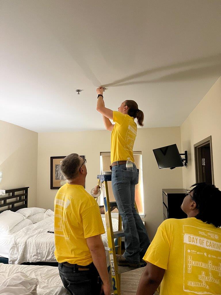 Volunteers at Ronald McDonald House