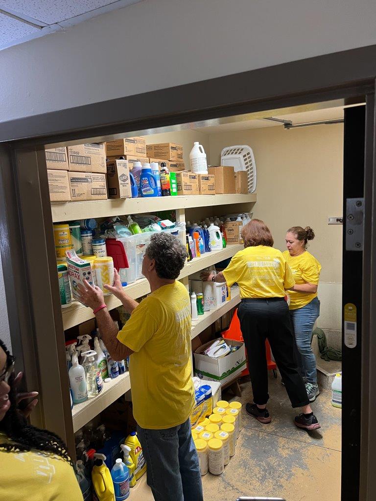 Volunteers at Ronald McDonald House