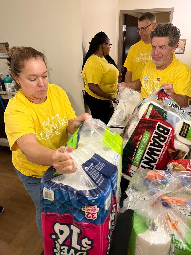 Volunteers at Ronald McDonald House