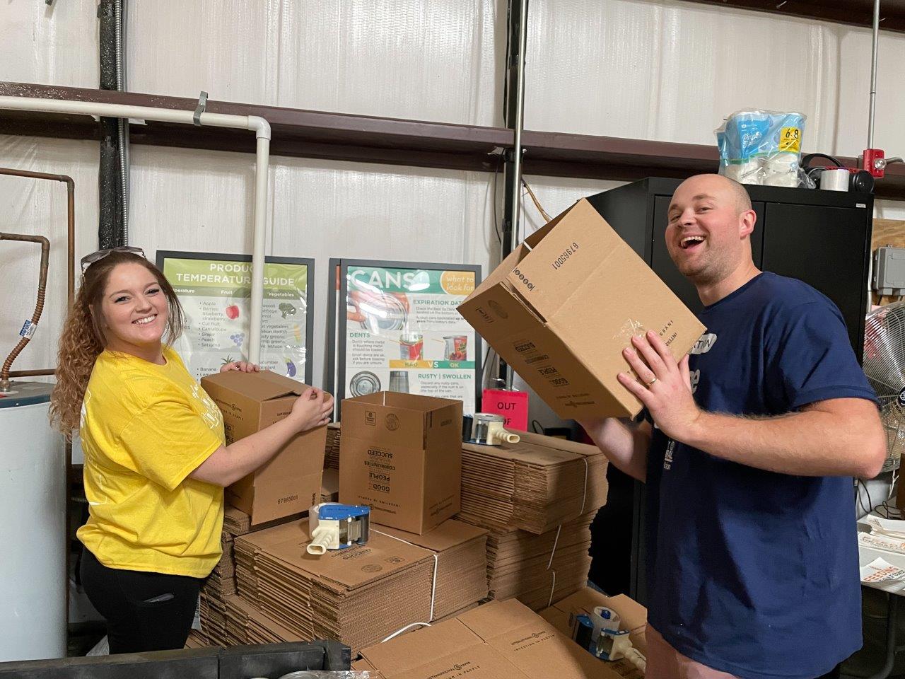 Volunteers at Feeding the Gulf Coast