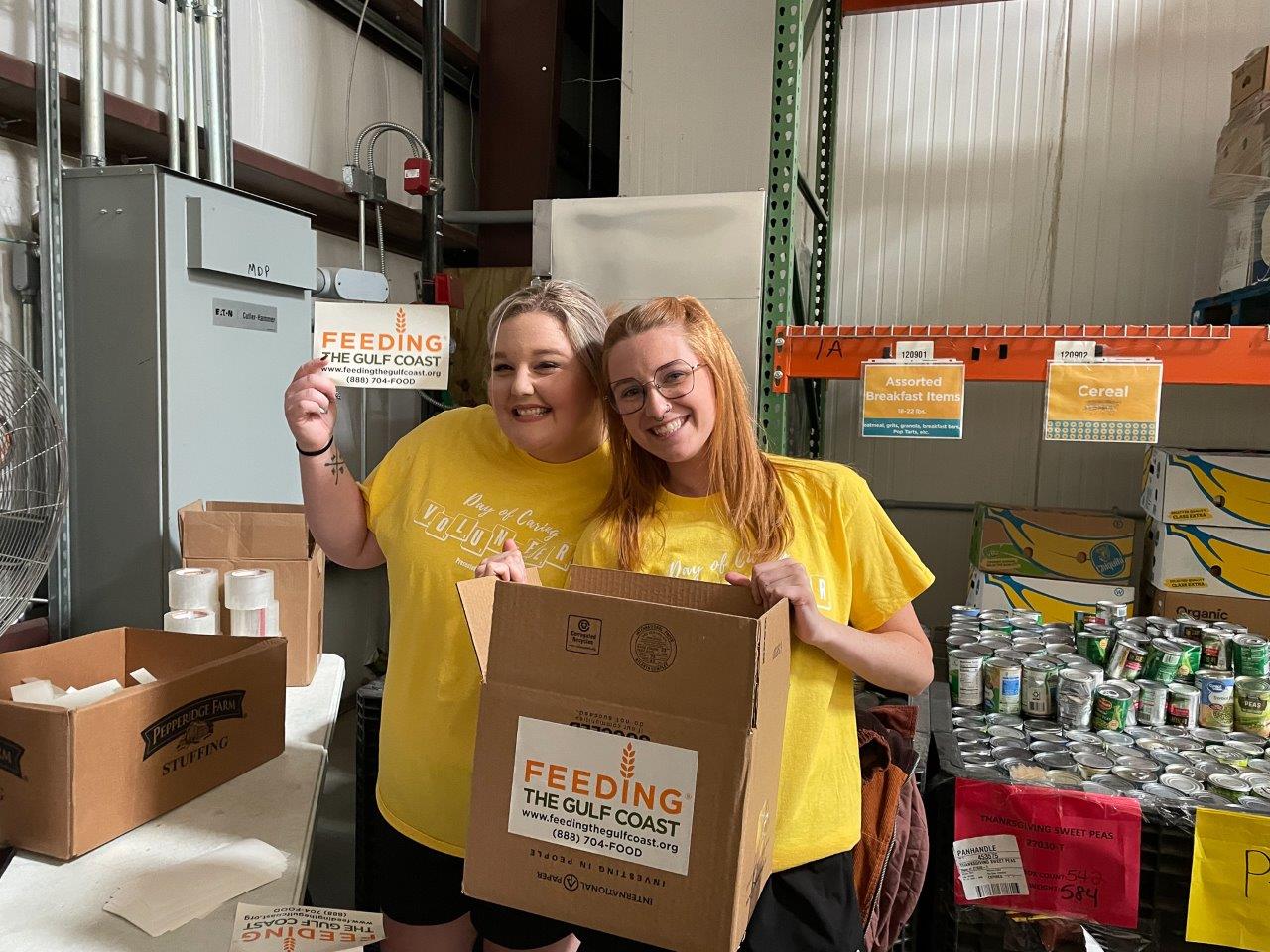 Volunteers at Feeding the Gulf Coast