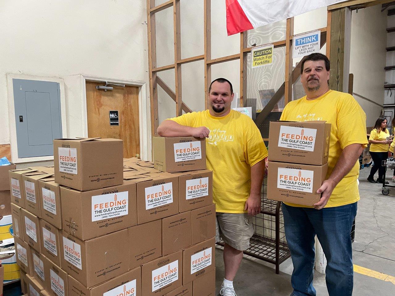 Volunteers at Feeding the Gulf Coast