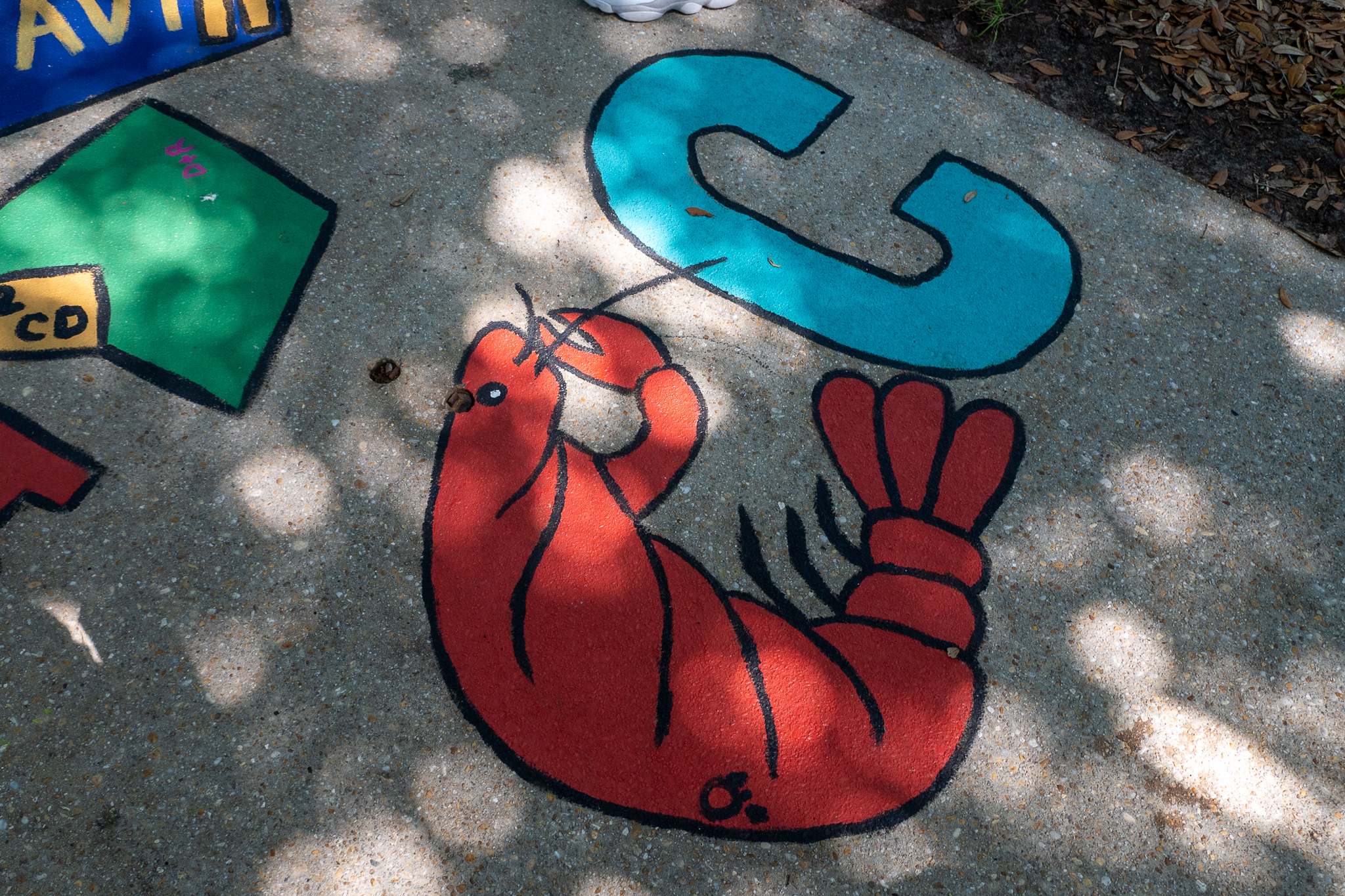 Artwork at Born Learning Trail