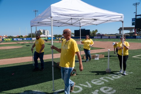 Volunteers at First City Art Center