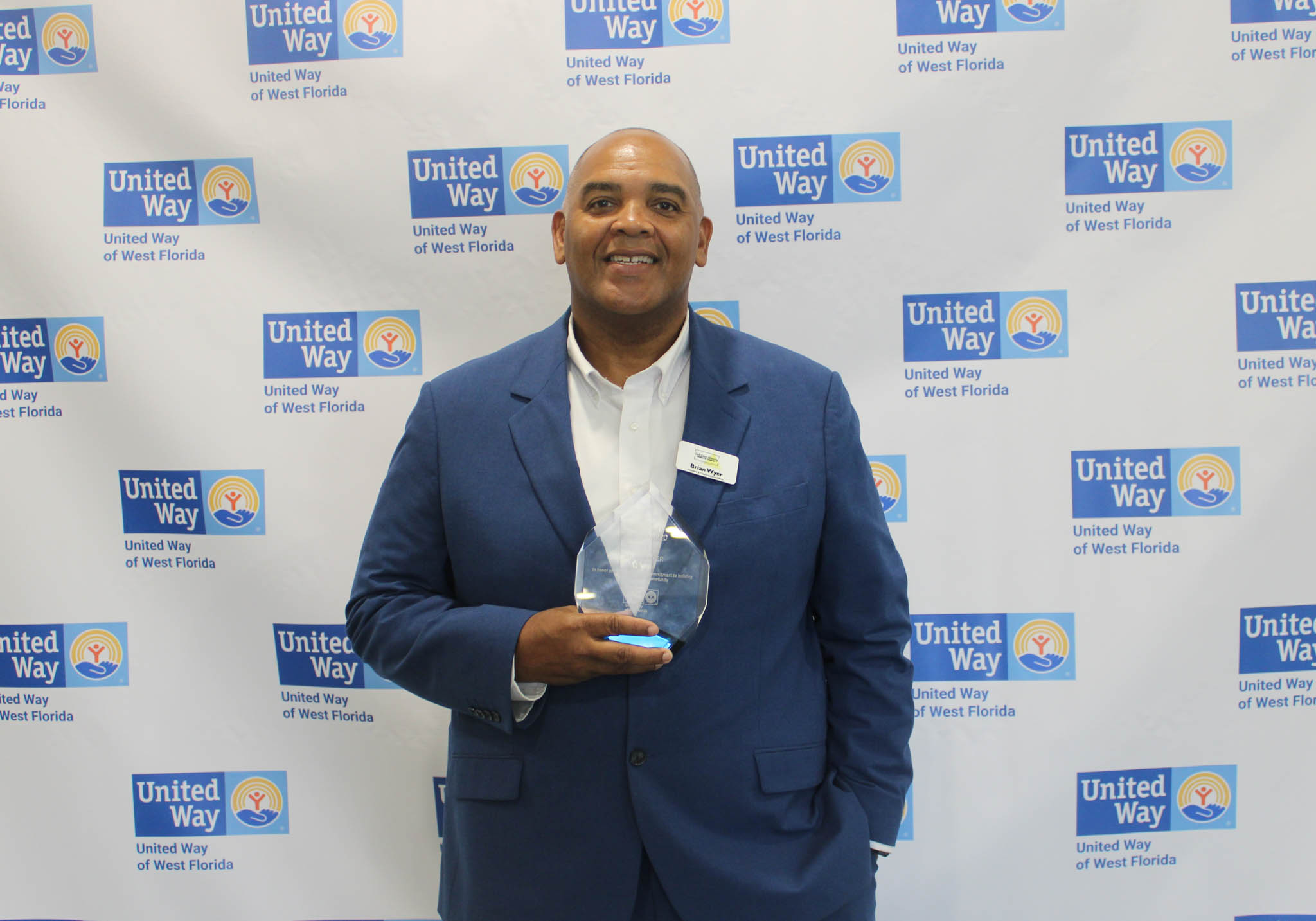 United Way Service Award   Brian Wyer, Gulf Coast Minority Chamber of Commerce