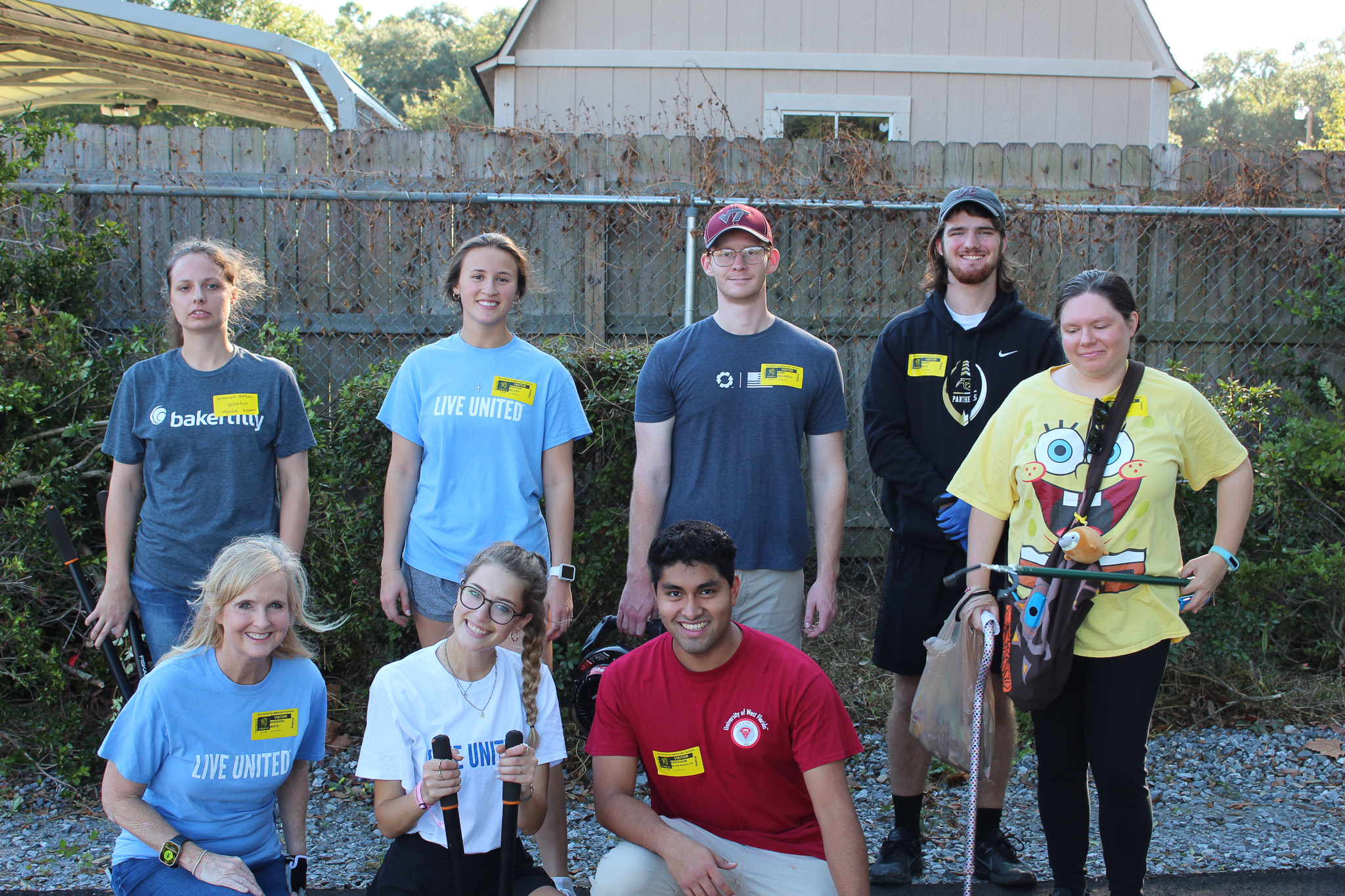 UWF volunteers