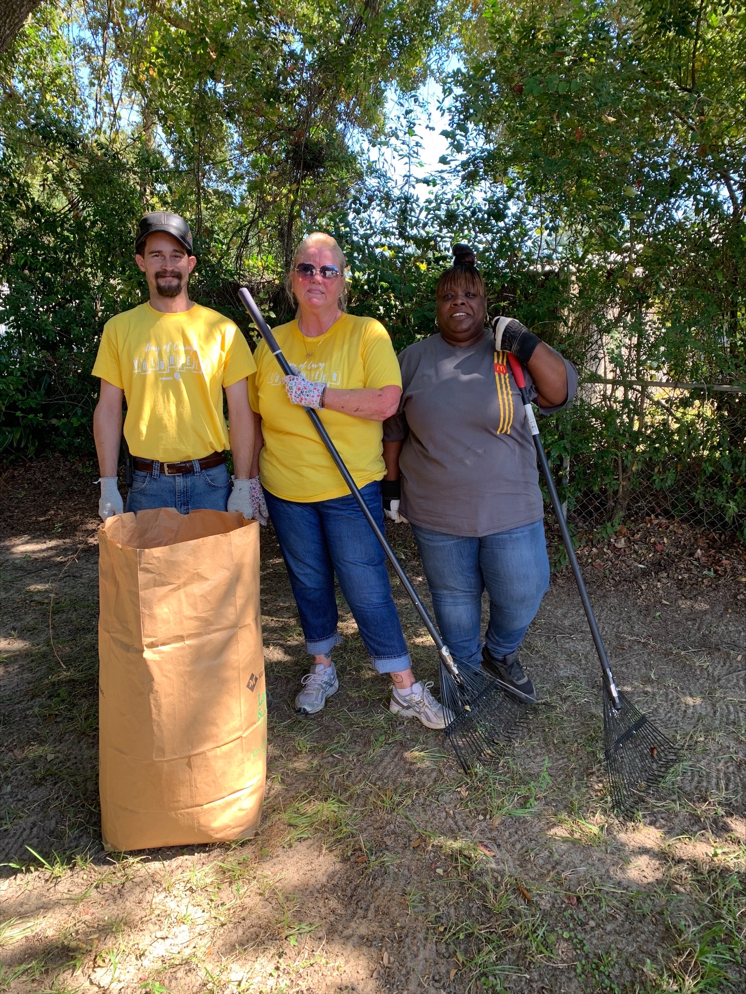 Volunteers at Campfire