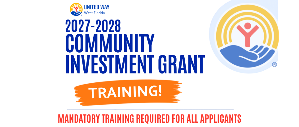 community investment grant training