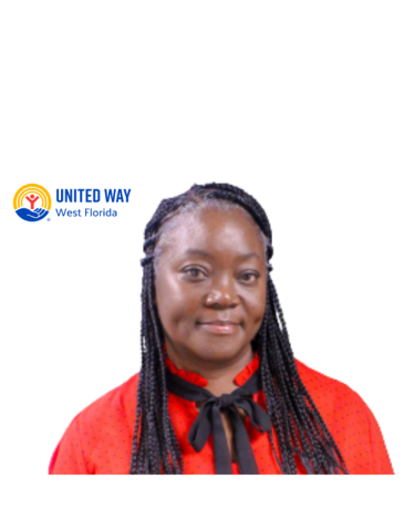 Woman smiling at the camera.