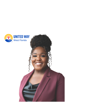 Woman smiling at the camera.