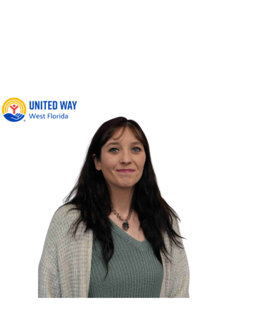 Woman smiling at the camera.