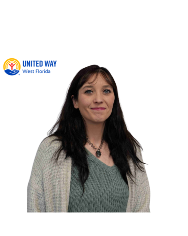 Woman smiling at the camera.