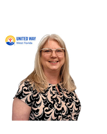 Woman smiling at the camera.